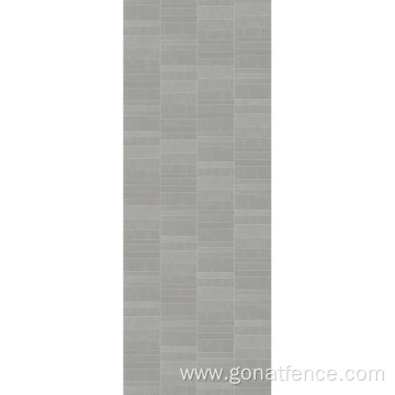 Silver Small Tile PVC Wall Panel PVC Cladding